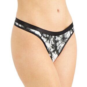 #863 Jenni Women's Thong, Created for Macy's - Tiedye Black